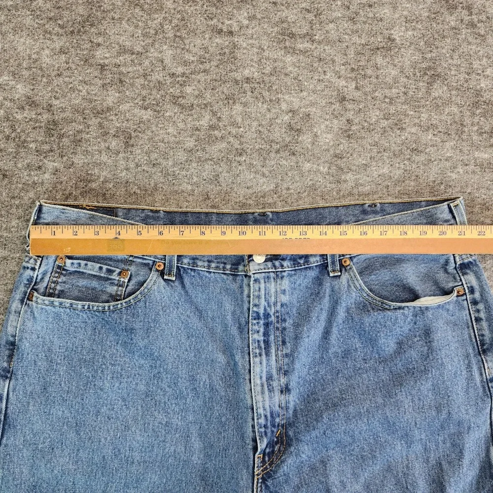 Levis 550‎ Jeans Mens 42 X 31 Blue Denim Relaxed Fit Tapered Cowboy Casual